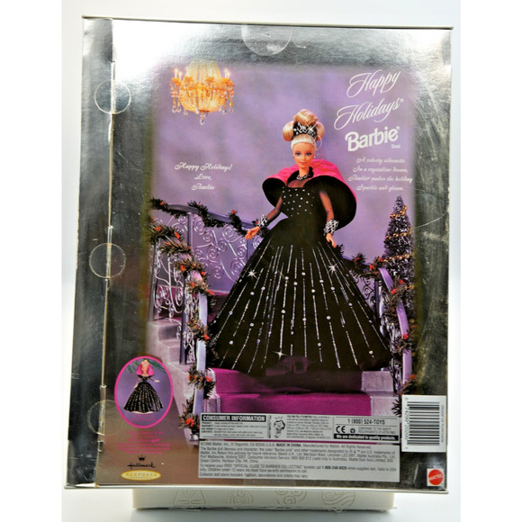 1998 Happy Holidays Special Edition Barbie Doll Mattel No. 20200 - Picture 2 of 4